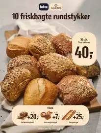 Føtex tilbudsavis Side 28: 10 friskbagte rundstykker €40,00, Morgenkage €25,00