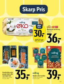 Føtex tilbudsavis Side 3: Rejer fra Grønland €35,00, Salling nødder eller mandler €39,00