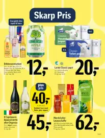 Føtex tilbudsavis Side 5: Merrild eller Lavazza kaffe €62,00, Il Capolavoro Appassimento eller Organico €45,00