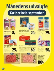Føtex tilbudsavis Side 6: Rejer fra Grønland €20,00, Coca-Cola sodavand eller Tuborg Classic €69,00