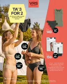 Føtex tilbudsavis Side 77: Strømpebukser. Micro Comfort eller Body Optimizer €159,00, Undertrøje eller 2-pak trusser €149,00