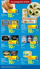 Lidl tilbudsavis Side 16: Naturli' økologisk smørbar eller blok €10,00, Stryhn's fransk eller grovhakket leverpostej €10,00