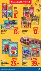 Lidl tilbudsavis Side 29: Food Festival Frugt med chokolade €25,00, Dybfrost Cookie Sandwich Ice €39,00