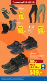 Lidl tilbudsavis Side 39: Crivit Vandresokker €40,00, Crivit Løbetights €59,00