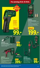 Lidl tilbudsavis Side 41: Parkside Multimeterklemme eller stiftmultimeter €99,00, Parkside berøringsfri polsøger €40,00