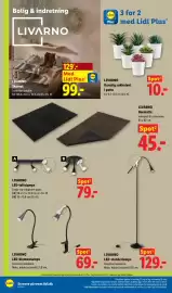 Lidl tilbudsavis Side 8: Livarno LED-klemmelampe €69,00, Livarno LED-standerlampe €129,00
