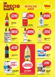 Catálogo Supermercados Vea semana 35 Página 10: Smirnoff vodka 21 €8.890,00, Smirnoff vodka saborizados €9.850,00