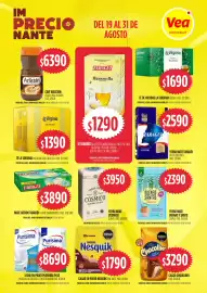 Catálogo Supermercados Vea semana 35 Página 4: Yerba mate cosmico €3.950,00, Lo virginia cacao chocolino €3.290,00