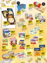 Flop leták týden 35 Strana 4: Král sýrů hermelín €34,90, Koliba oštěpek uzený na gril €99,90
