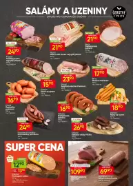 Hruška leták týden 35 Strana 3: Prantl Mistrovská šunka nejvyšší jakosti €21,90, Bivoj Masová tlačenka €17,90