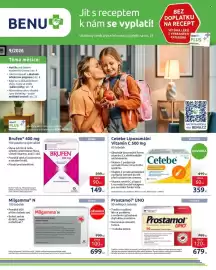 Benu leták Strana 1: Milgamma N €699,00, Cetebe Lipozomální Vitamin C 500 mg €359,00