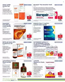 Benu leták Strana 10: Essentiale forte 600 mg tvrdé tobolky €359,00, Nutridrink balíček 5+1 €299,00