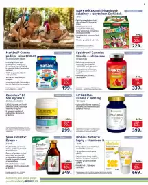 Benu leták Strana 14: Spektrum Gummies Imunita s echinaceou €339,00, Pharma Activ lipozomální vitamin C €399,00