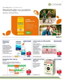 Benu leták Strana 7: Junior-angin pro děti pastilky €189,00, Senimed Betaglukan IMU+ 200 mg €399,00