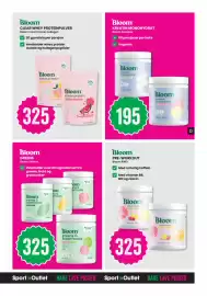 Sport Outlet kundeavis uke 35 Side 23: Bloom clear protein €325,00, Bloom pre-workout €325,00