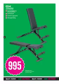 Sport Outlet kundeavis uke 35 Side 26: Ox treningsbenk €995,00