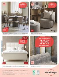 Møbelringen kundeavis Side 16: Wonderland Balanse kontinentalseng €17.999,00, Vennekrets Velvet teppe €2.029,00