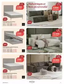 Møbelringen kundeavis Side 11: Maemo sovesofa €12.999,00, North Beds Hardangerfjord oppbevaringsseng €7.999,00