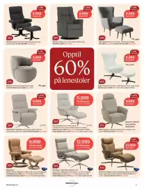 Møbelringen kundeavis Side 5: Galaxy Star hvilestol tekstil Hannah nature €11.999,00, Galaxy Moon hvilestol €9.999,00