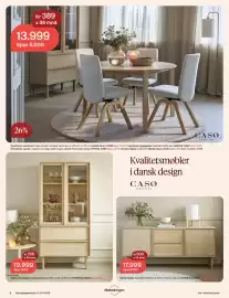 Møbelringen kundeavis Side 8: Caso Daydream spisebord med uttrekk, hvitoljet heltre eik €13.999,00