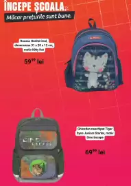 Catalog evoMag Pagină 2: Ghiozdan neechipat Tiger Dyna Juniors Starter €69,99, Rucsac Herlitz Cool €59,99