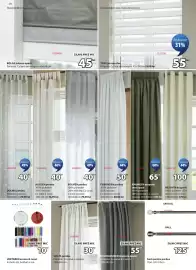 Catalog JYSK Pagină 20: BOLGA jaluzea opacă €45,00, Toke jaluzie duo €55,00