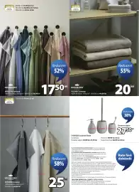 Catalog JYSK Pagină 23: Lycksele accesorii baie €27,50, Kronborg Vilshult prosop €20,00