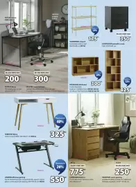 Catalog JYSK Pagină 6: Tamholt birou €325,00, Vandborg etajeră €175,00