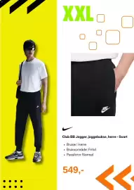 XXL Sport kundeavis uke 35 Side 3: Nike Club BB Jogger, joggebukse, herre - Svart €549,00