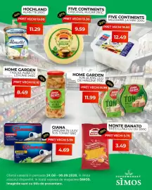 Catalog Simos Pagină 2: Home Garden ton solid alb in ulei vegetal €11,99, Giana sardine în ulei/sos tomat €4,69