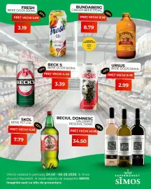 Catalog Simos Pagină 4: Bundaberg Ginger beer €8,79, Fresh bere doză €3,19