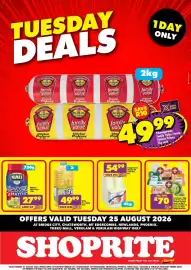 Shoprite catalogue Page 1