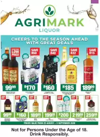 Agrimark catalogue Page 1: Mayfair Gin Coolers Asstd. €200,00, Richelieu Export Brandy €219,99