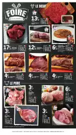 Catalogue E.Leclerc | FOIRE A LA VIANDE 2 page 2: Porc: côtes avec os échines, parenières x 10 a griller €3,17