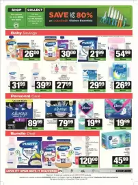 SuperSpar catalogue Page 11: Purity Cream of Maize Baby's Safe Porridge Assorted €21,99, Dove Baby Cotton Wool Wands €26,99