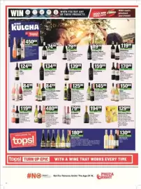 SuperSpar catalogue Page 14: Tall Horse €125,00, Franschhoek Cellar €84,99
