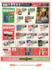 SuperSpar catalogue Page 15: Red Square Clover Tropika Flavoured Spirit Cooler Cans €260,00