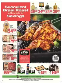 SuperSpar catalogue Page 2: Your Butcher by SPAR Pork Loin Chops €79,99, Your Butcher By SPAR Beef Rump Steak €169,99