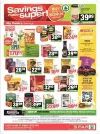 Spar catalogue Page 6: Crosse & blackwell - tangy mayonnaise €39,99, Rhodes - smooth apricot jam €38,99