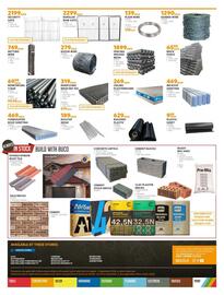 BUCO catalogue Page 8: Reinforcing Mesh Ref 100 €319,00, BUILDERS PLASTIC €629,00
