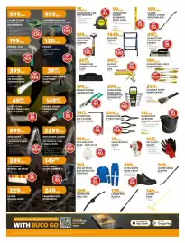 BUCO catalogue Page 3: Livingstone 3 Piece Plier Set €249,00, Livingstone 10mm-19mm Combination Spanner Set €399,00