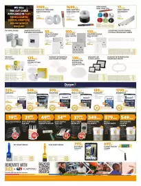 BUCO catalogue Page 4: RADIANT CEILING FITTING €125,00, SAMITE POPULATED DISTRIBUTION BOARDS €549,00