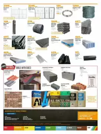 BUCO catalogue Page 8: Reinforcing Mesh Ref 100 €319,00, BUILDERS PLASTIC €629,00