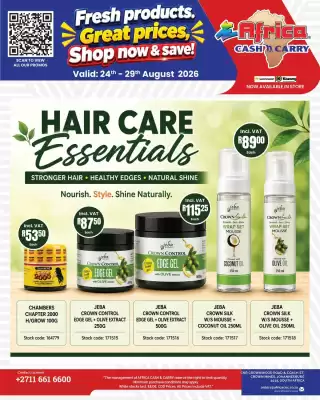 Africa Cash and Carry catalogue (valid until 29-08)