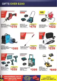 Total Tools catalogue Page 5: Makita 18V Brushless 1x3.0Ah 32cm Scarifier Kit €479,00