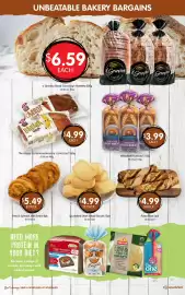 Spudshed catalogue week 35 Page 7: The Happy Co Banana Bread or Carrot Loaf €4,99, Feta & Spinach Mini Swirls €5,49