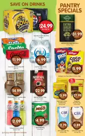 Spudshed catalogue week 35 Page 9: Kellogg's Coco Pops €5,99, Roman's Extra Virgin Olive Oil €31,99