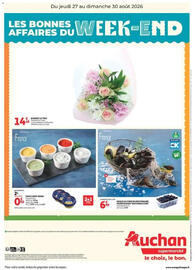 Catalogue Auchan Supermarché | week-end page 2: AUCHAN MOULES DE CORDE DE MÉDITERRANÉE €6,99, SAUCE CURRY MORIN €0,93
