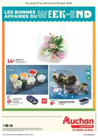 Catalogue Auchan Supermarché | week-end page 2: AUCHAN MOULES DE CORDE DE MÉDITERRANÉE €6,99, SAUCE CURRY MORIN €0,93