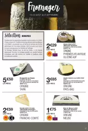Catalogue Monoprix page 17: Gouda fermier à la truffe d'été €3,85, Bouyguette du Ségala €5,50